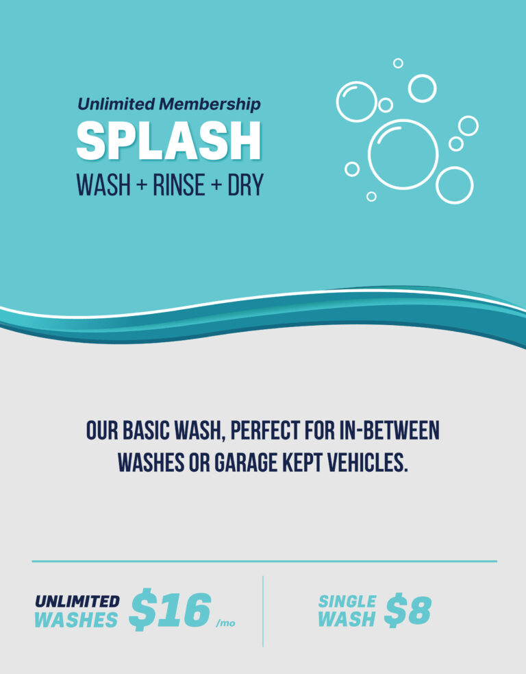 Glide Xpress Car Wash Splash Wash